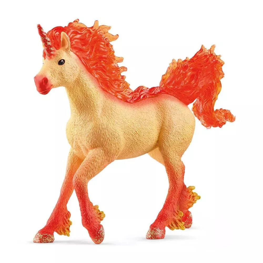 Schleich Elementa Fire Unicorn Stallion 70756